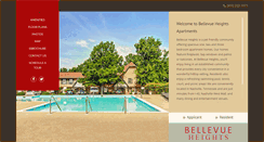 Desktop Screenshot of bellevueheightsapts.com